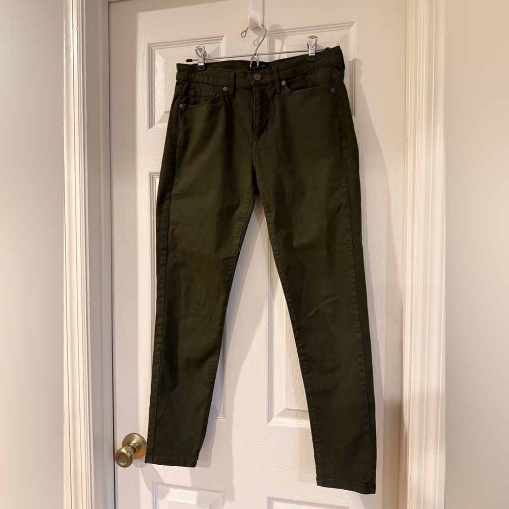 Banana Republic Dark Green Trousers